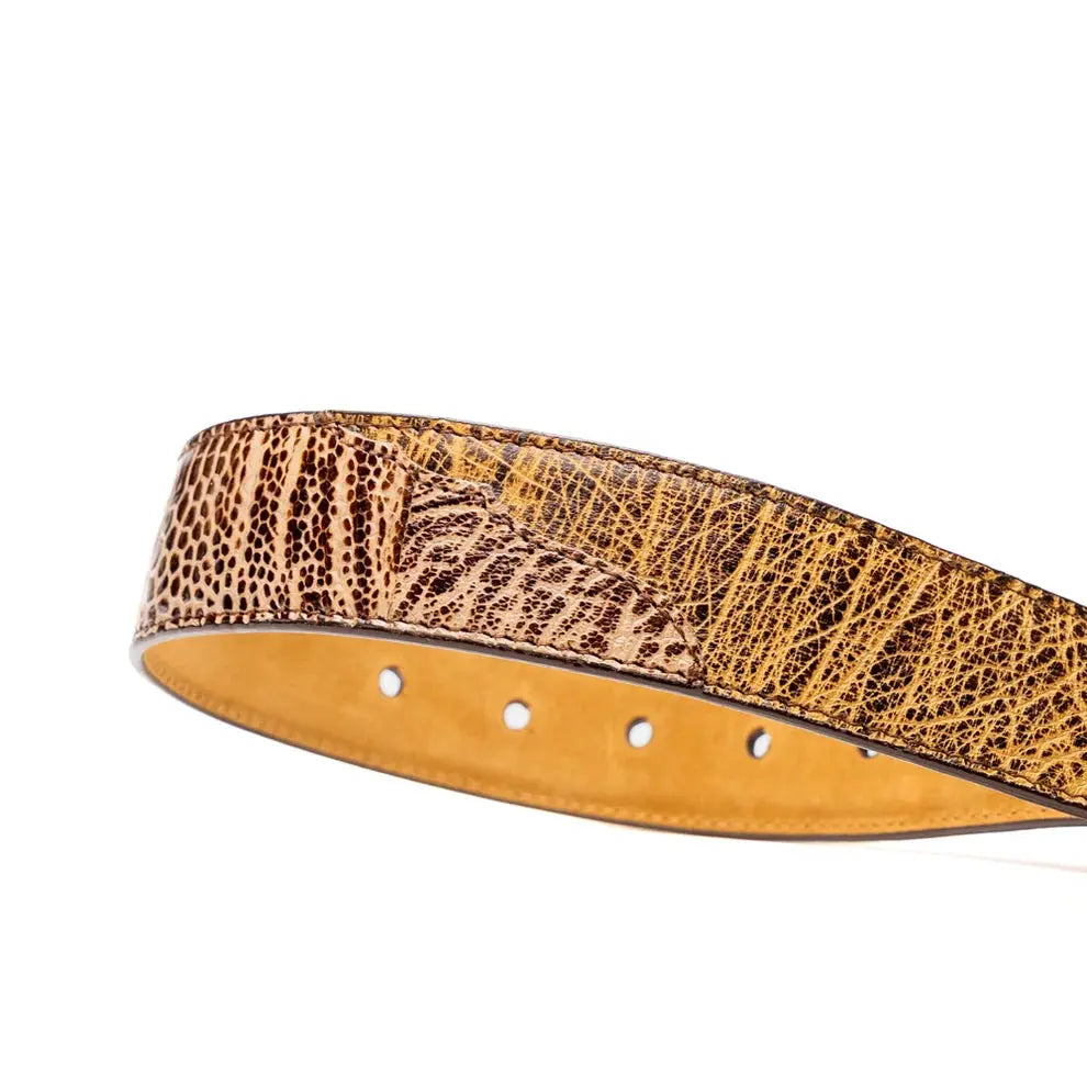 Marco Di Milano Alessio Orix Genuine Ostrich/Ostrich Leg Belt