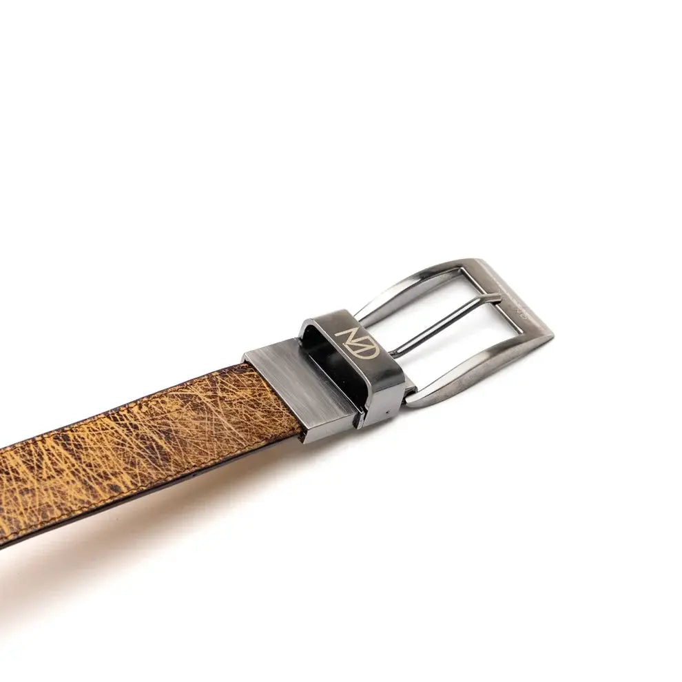 Marco Di Milano Alessio Orix Genuine Ostrich/Ostrich Leg Belt
