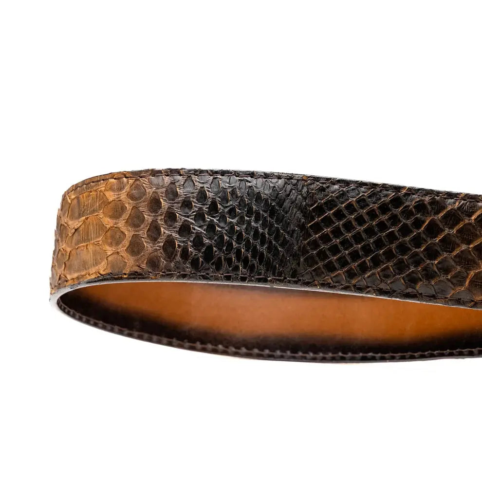 Marco Di Milano Arkansas Lisboa Genuine Python Belt