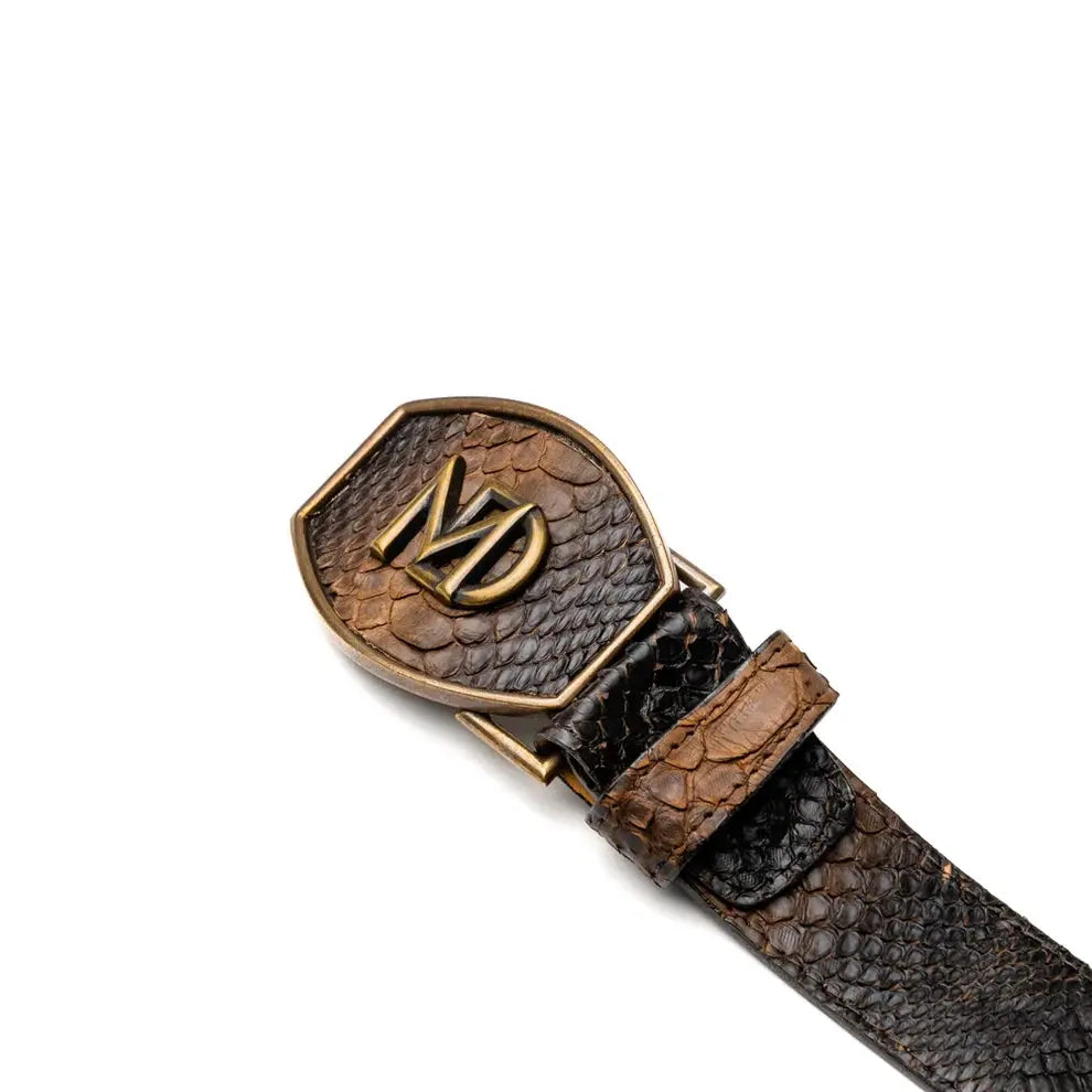 Marco Di Milano Arkansas Lisboa Genuine Python Belt