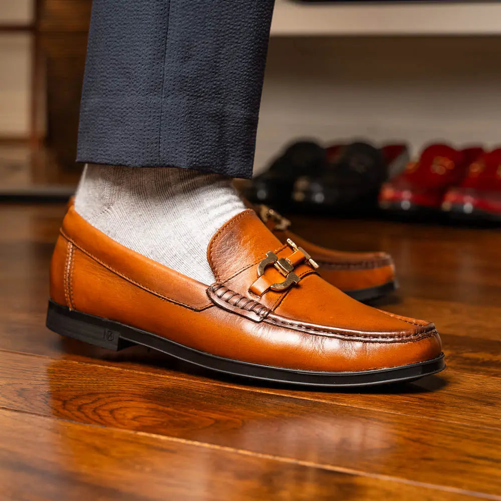 Marco Di Milano Atrani Honey Genuine Calf Loafers