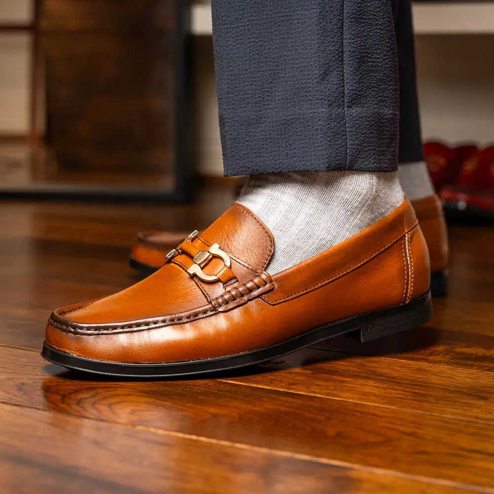 Marco Di Milano Atrani Honey Genuine Calf Loafers