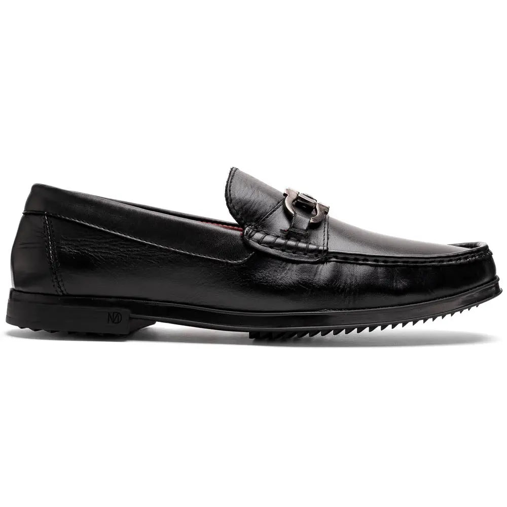 Marco Di Milano Atrani Black Genuine Calf Loafers