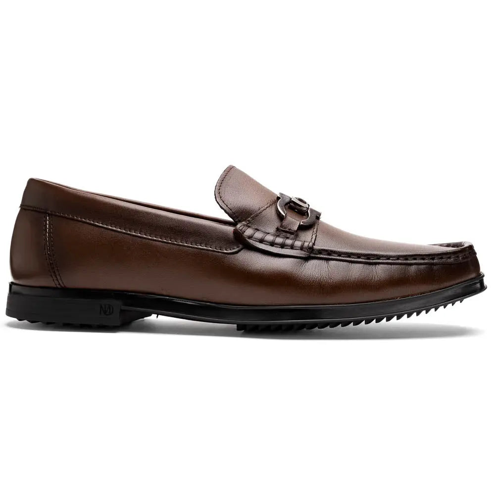 Marco Di Milano Atrani Brown Genuine Calf Loafers