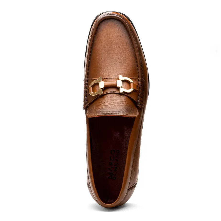 Marco Di Milano Atrani Honey Genuine Calf Loafers