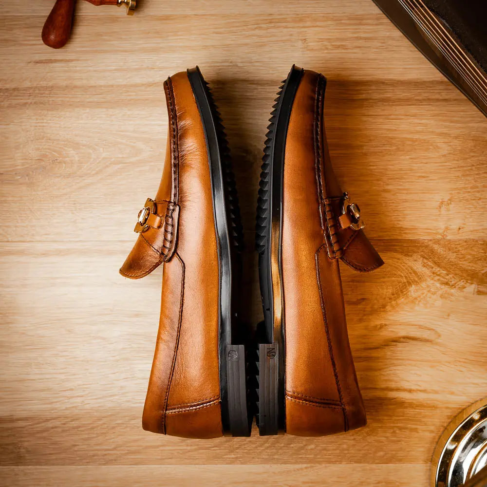 Marco Di Milano Atrani Honey Genuine Calf Loafers