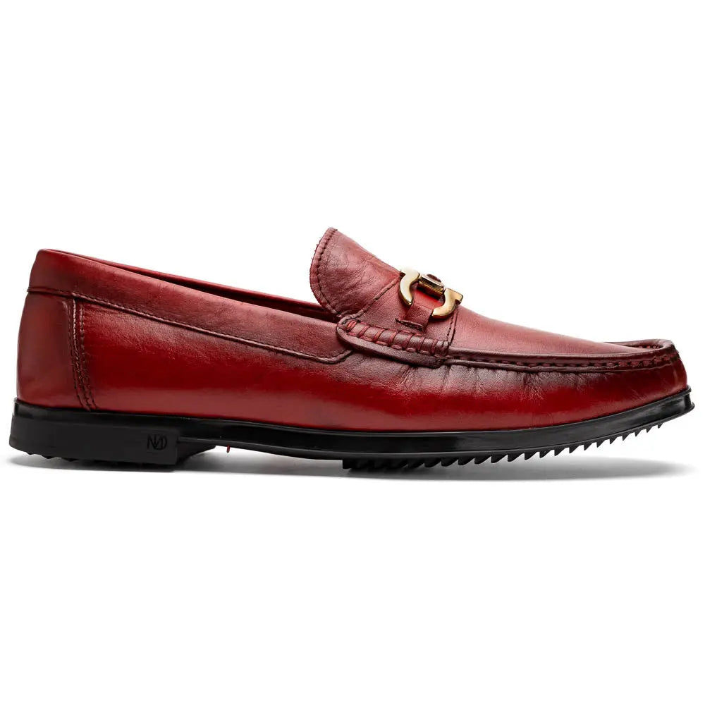 Marco Di Milano Atrani Red Genuine Calf Loafers