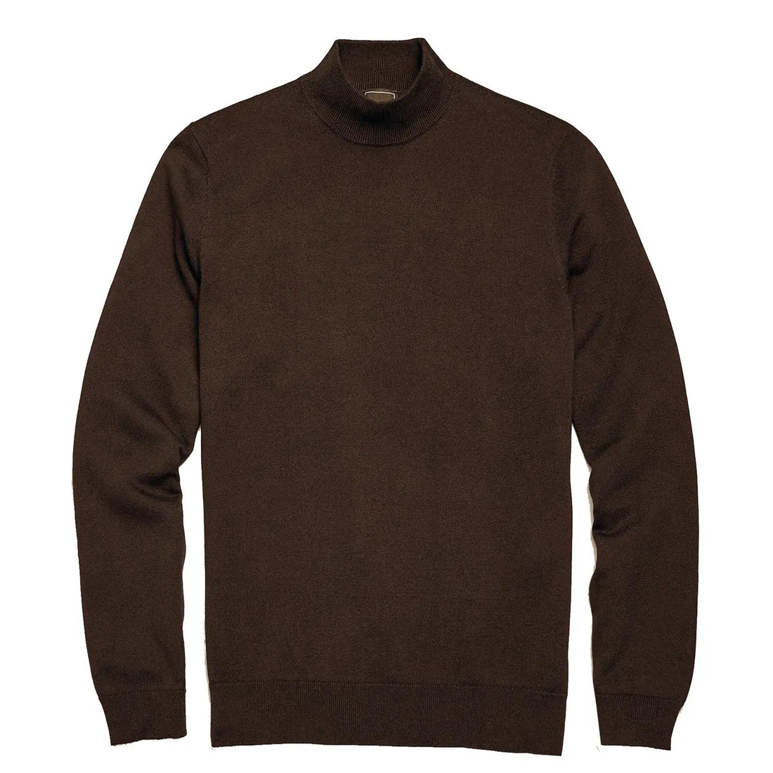 Bagazio Brown Mock Neck Sweater Suit Essence