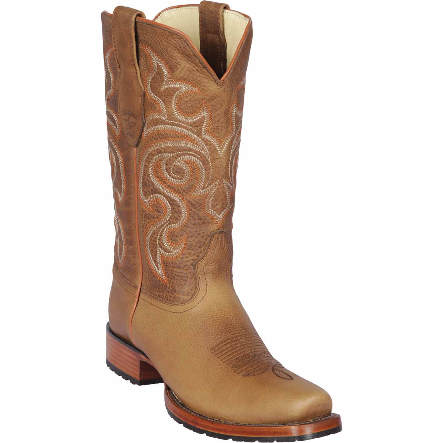 Los Altos 58T9951 Men's Honey Genuine 7X Toe Cowboy Boots