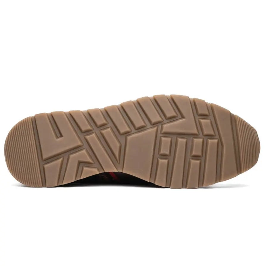 Marco Di Milano Brescia Washed Cognac Genuine Python Sneakers