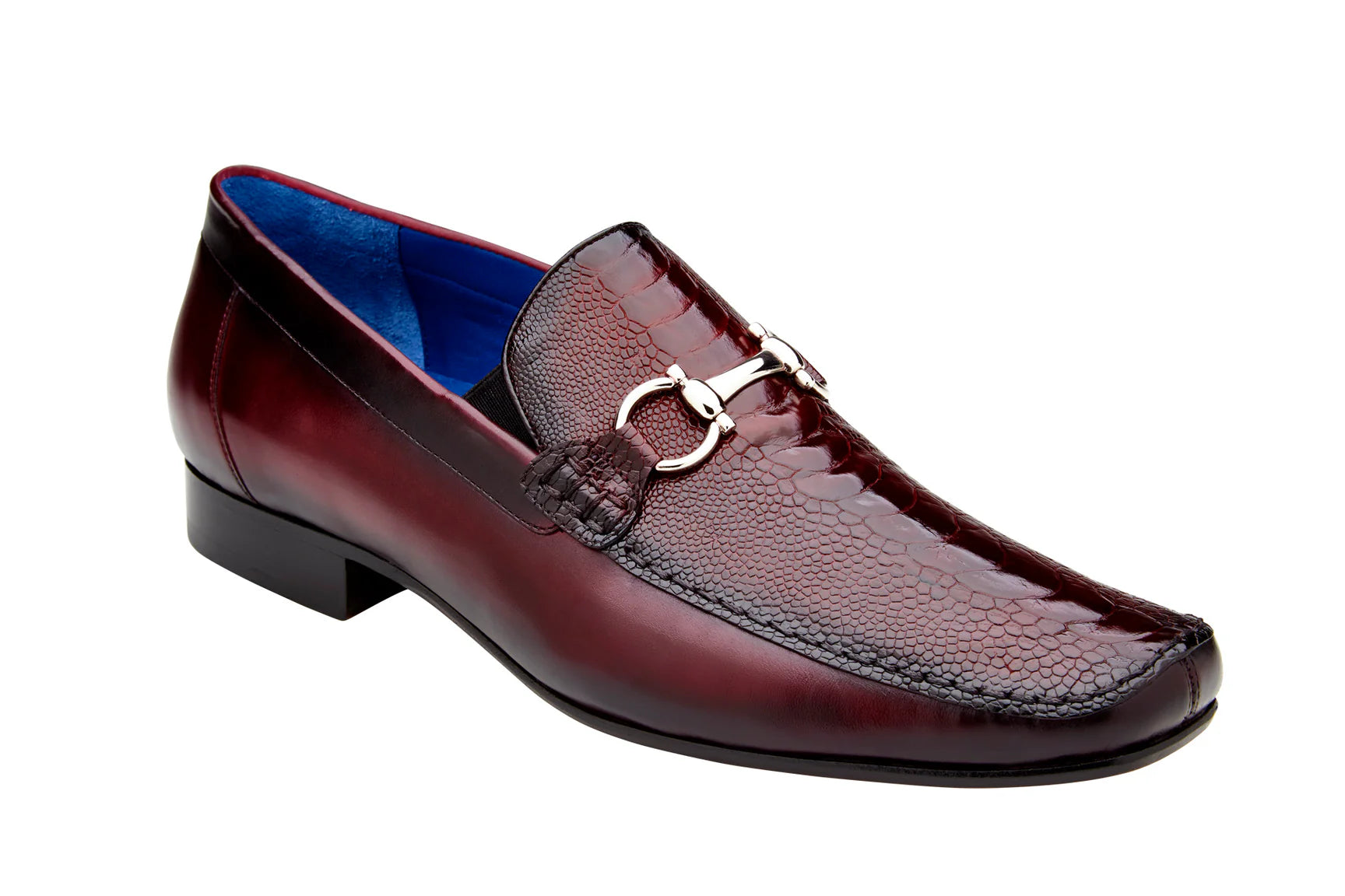 Belvedere Bruno Genuine Ostrich / Italian Calf Loafers