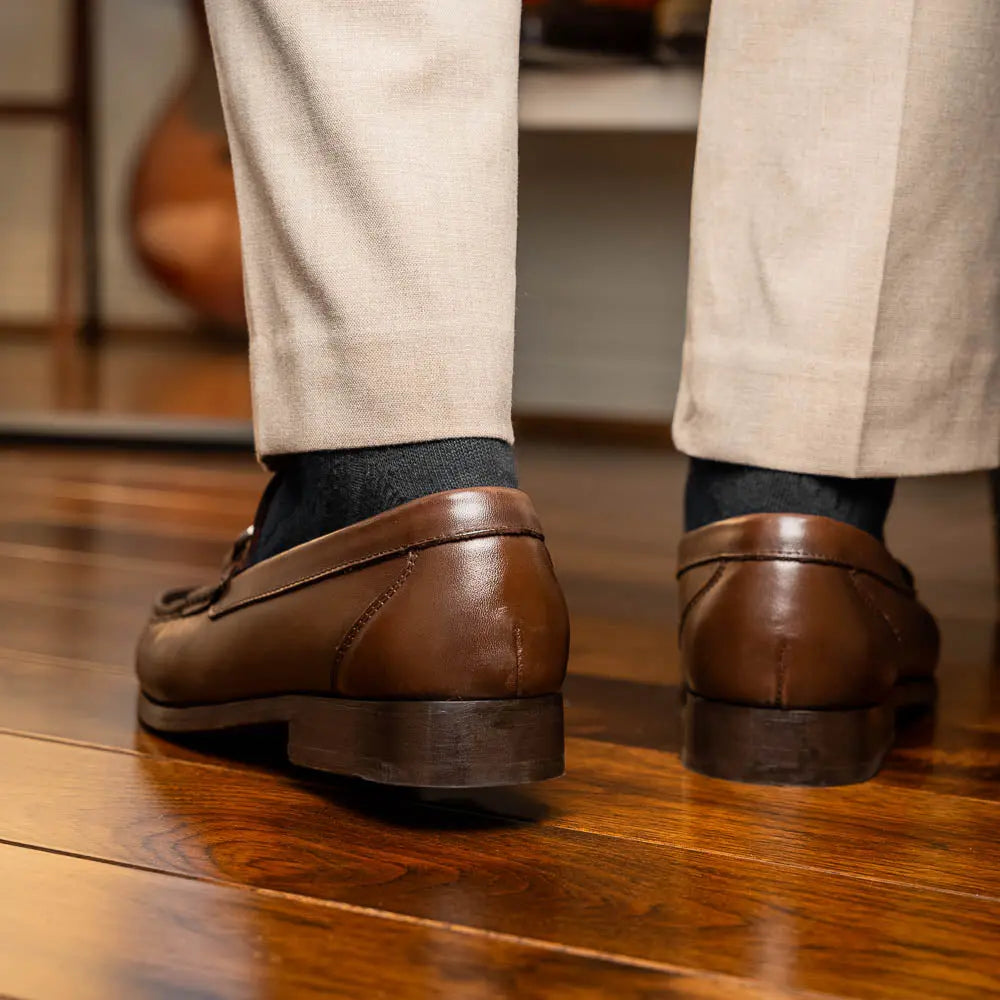 Marco Di Milano Cassarano Brown Genuine Calf Loafers