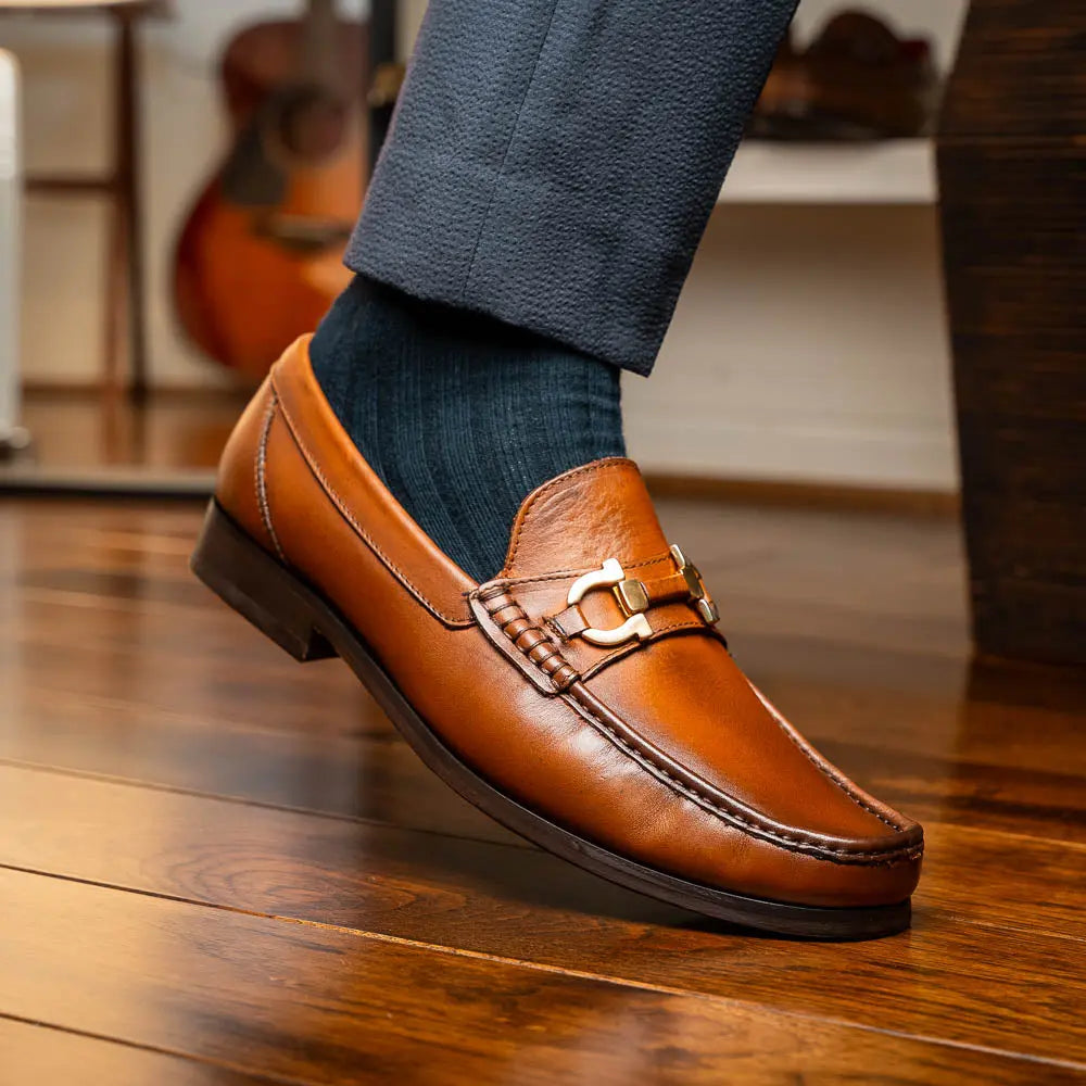 Marco Di Milano Cassarano Honey Genuine Calf Loafers