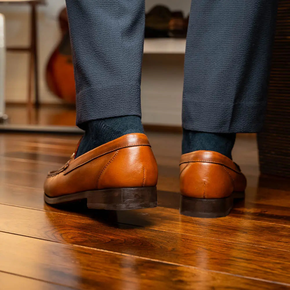 Marco Di Milano Cassarano Honey Genuine Calf Loafers