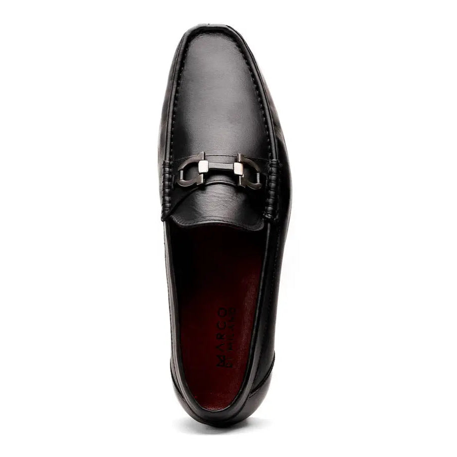 Marco Di Milano Cassarano Black Genuine Calf Loafers