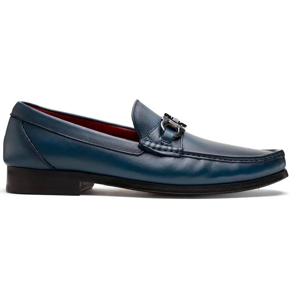 Marco Di Milano Cassarano Navy Genuine Calf Loafers