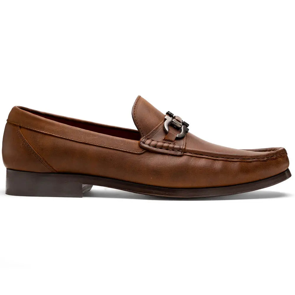 Marco Di Milano Cassarano Crazy Tan Genuine Calf Loafers