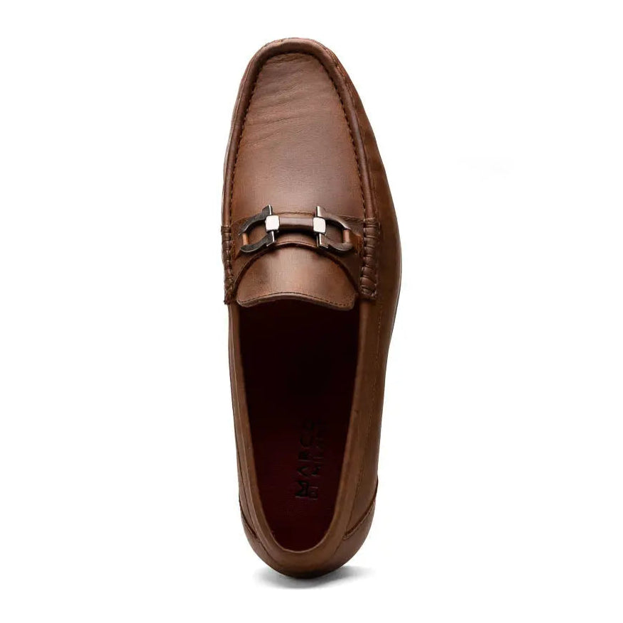 Marco Di Milano Cassarano Crazy Tan Genuine Calf Loafers
