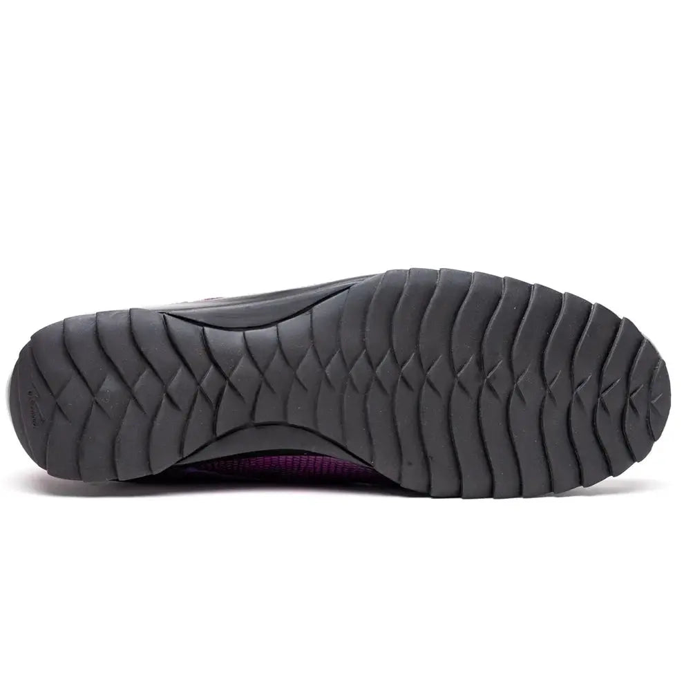Marco Di Milano Crater Purple Genuine Caiman Crocodile/Lizard Sneakers