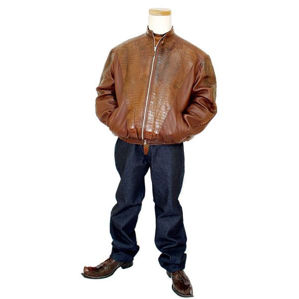 Jakewood 2018 Genuine Hornback Alligator Tails Jacket