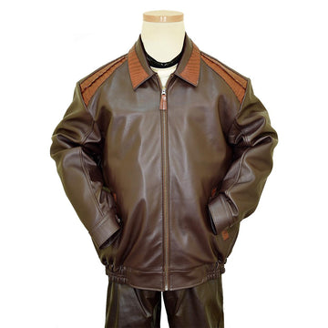 Jakewood 3001 Genuine Hornback Alligator/Leather Jacket