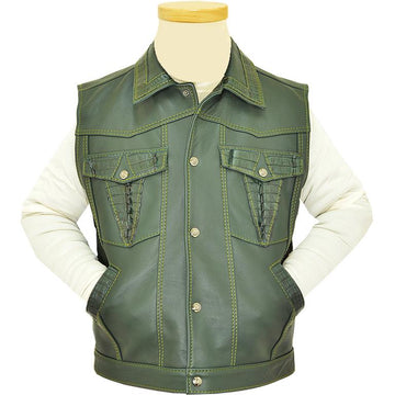 Jakewood 1 Genuine Hornback Alligator Tails Vest