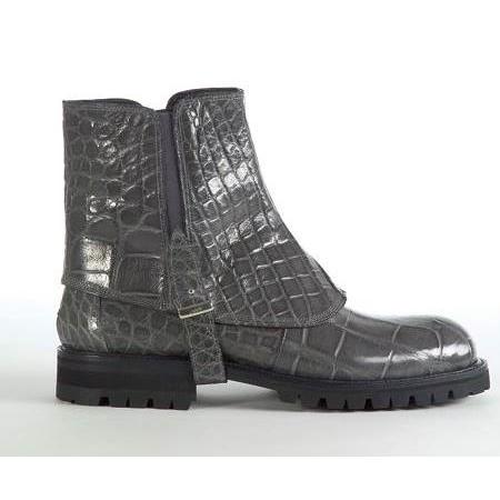 Mauri Medium Grey Genuine All over Alligator