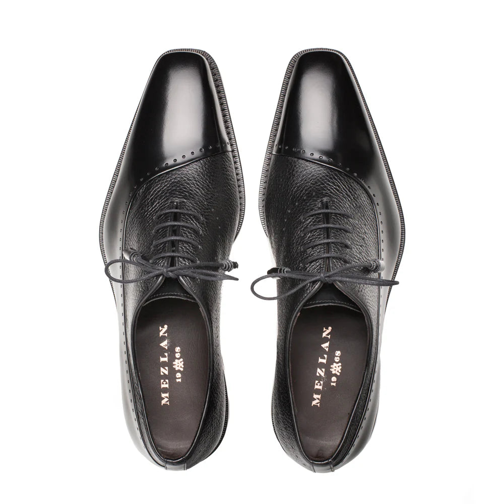 Mezlan Postdam 16409 Black Oxfords