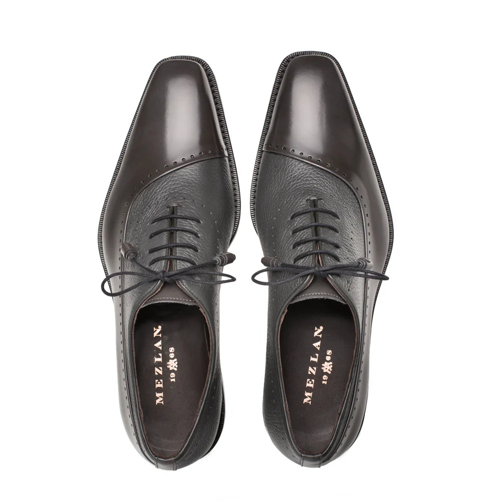 Mezlan Postdam 16409 Grey Oxfords