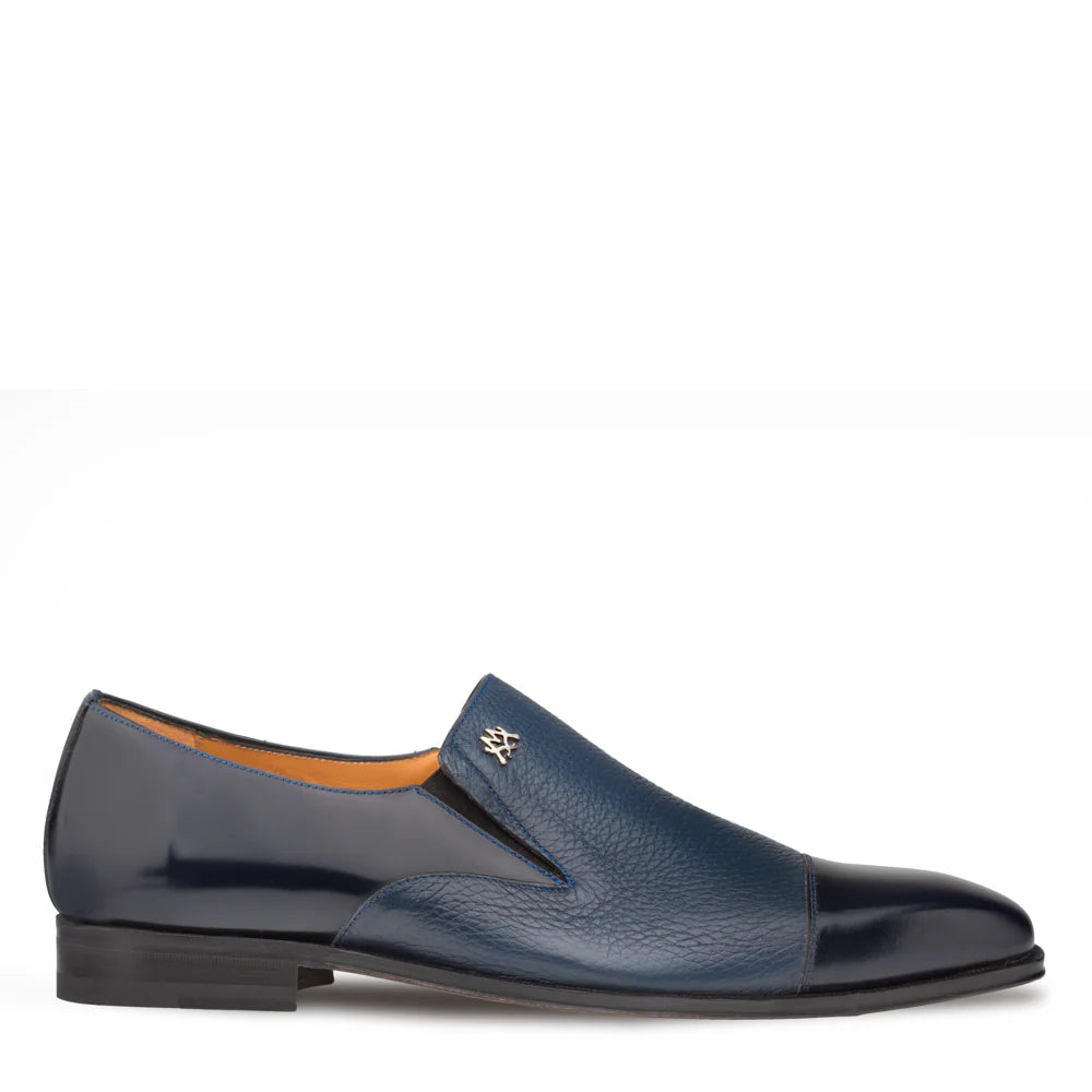 Mezlan Milani 18984 Blue Loafers