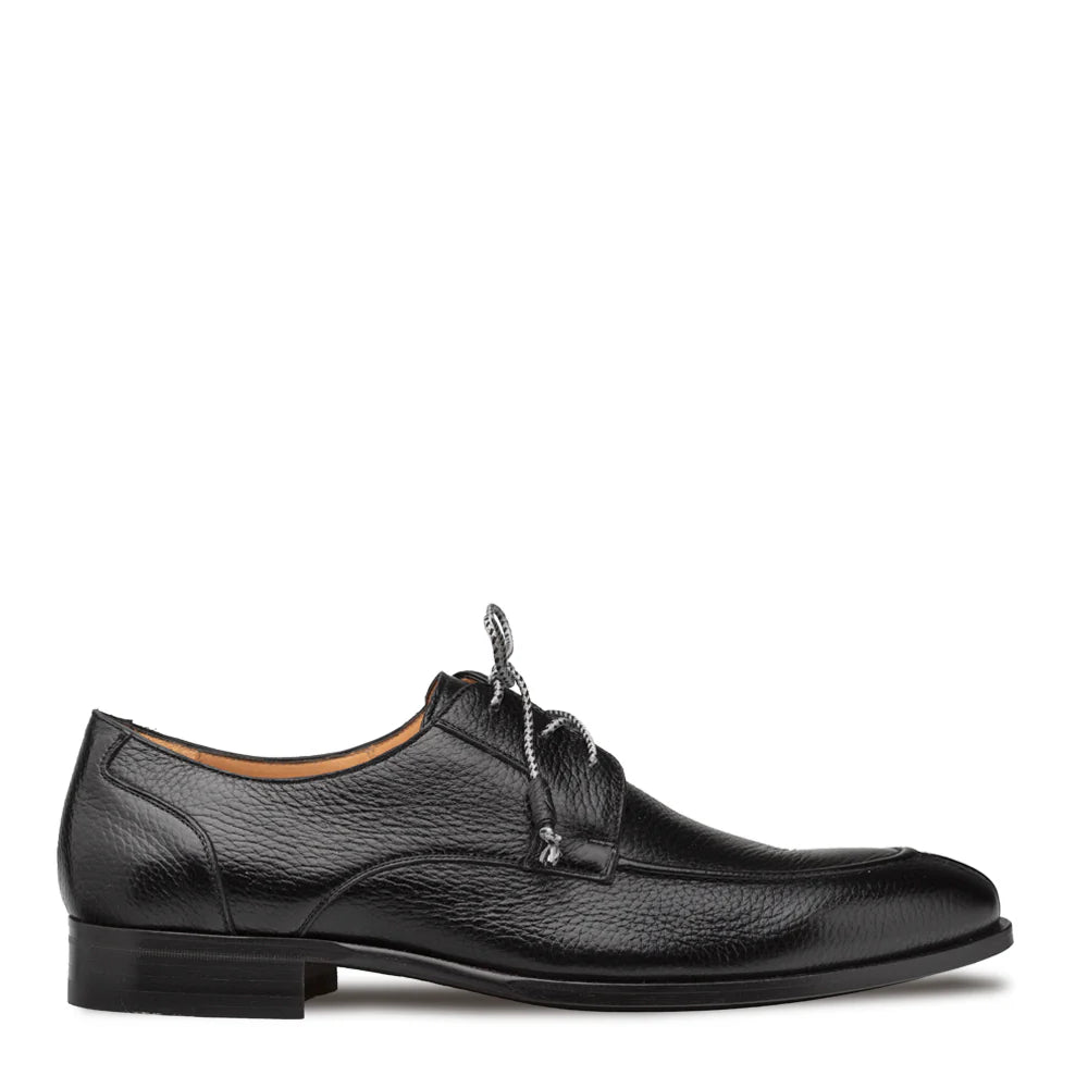 Mezlan Fratello 20937 Black Split-Toe Deer Laceups Oxfords