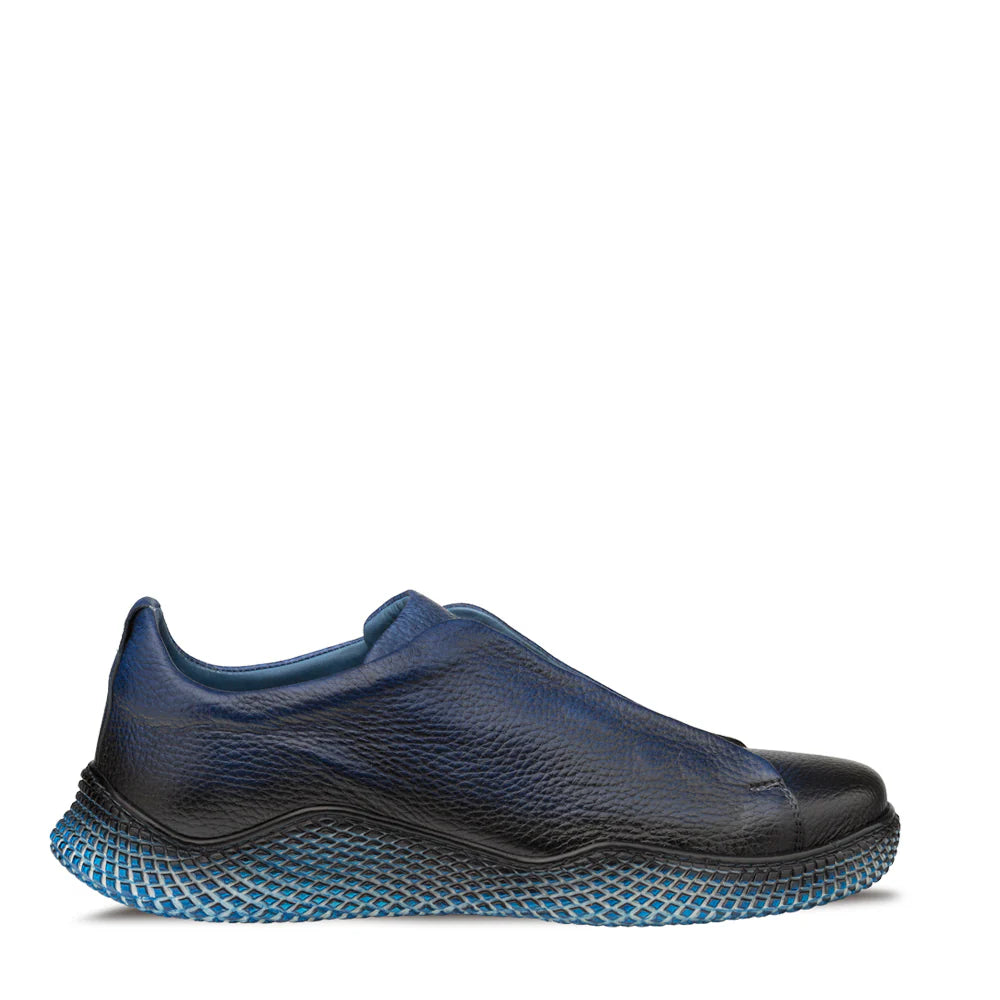 Mezlan Calcio 20947 Blue Deer Slip On Sneakers