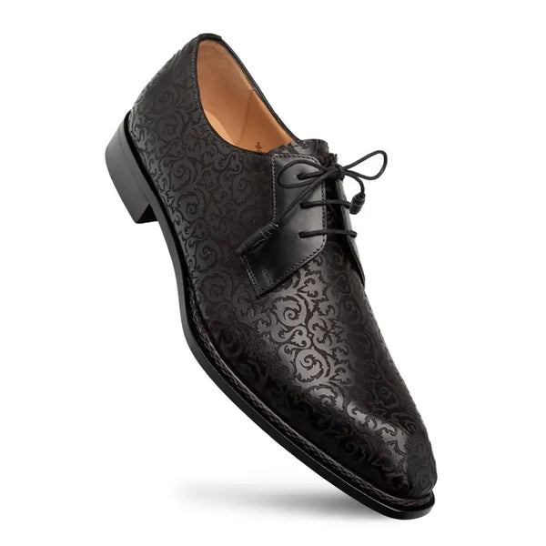Mezlan Lontani 21039 Black Genuine Lace Up Oxfords - Suit  display picture 2