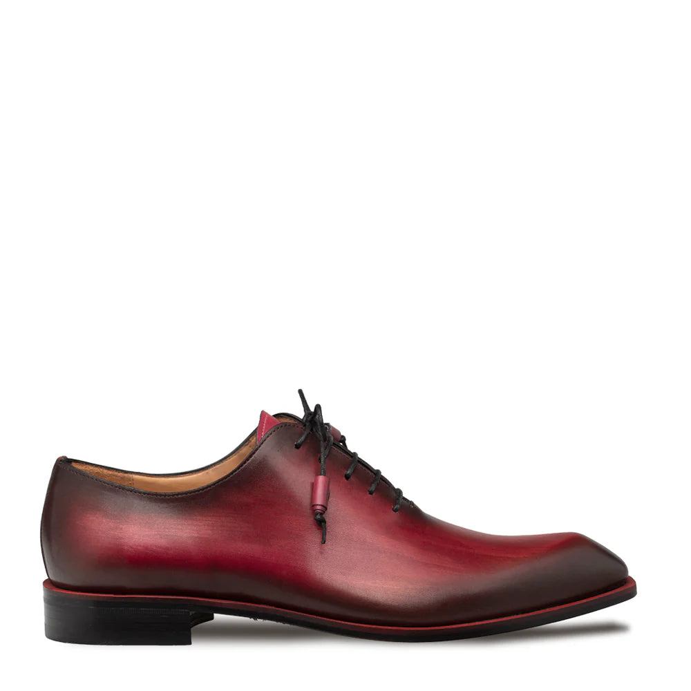 Mezlan Dietro 21068 Burgundy Whole Cut Oxfords