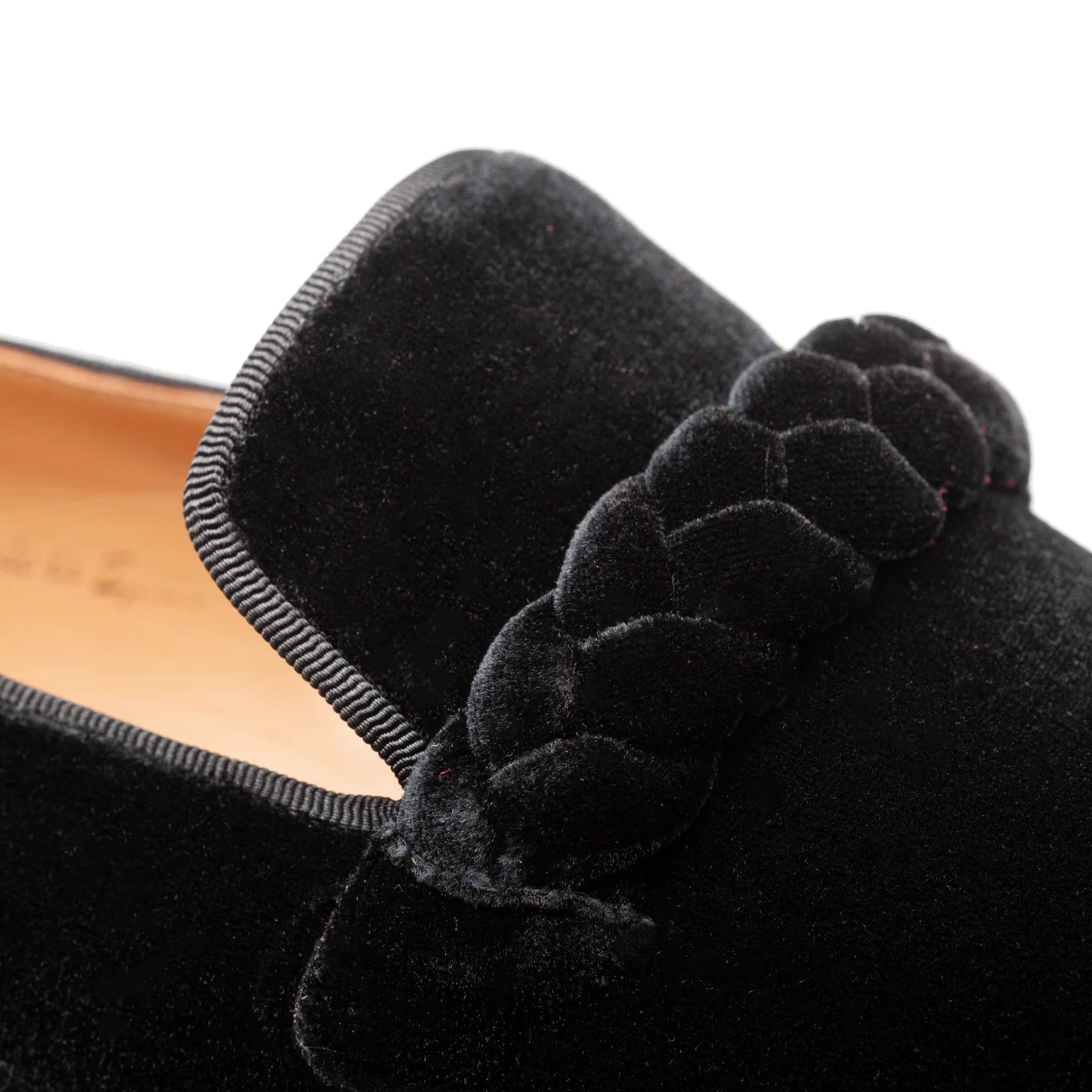 Mezlan Prima 21107 Black Velvet Slip On Loafers