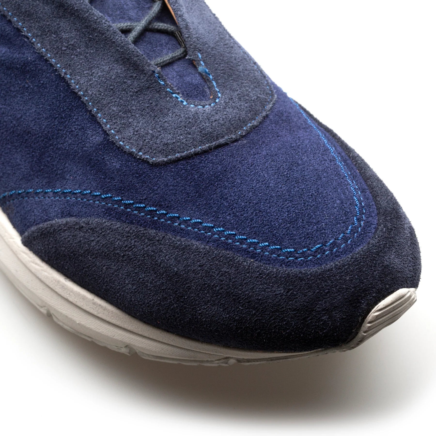 Mezlan Alcoy 21118 Blue Suede Sneakers