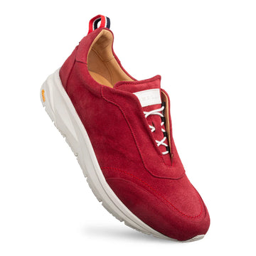 Mezlan Alcoy 21118 Red Suede Sneakers