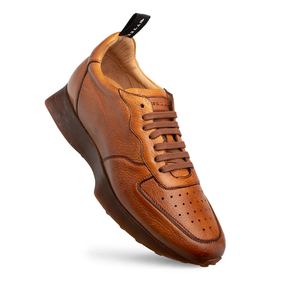 Mezlan Gerardo 21135 Cognac Deerskin Sneakers