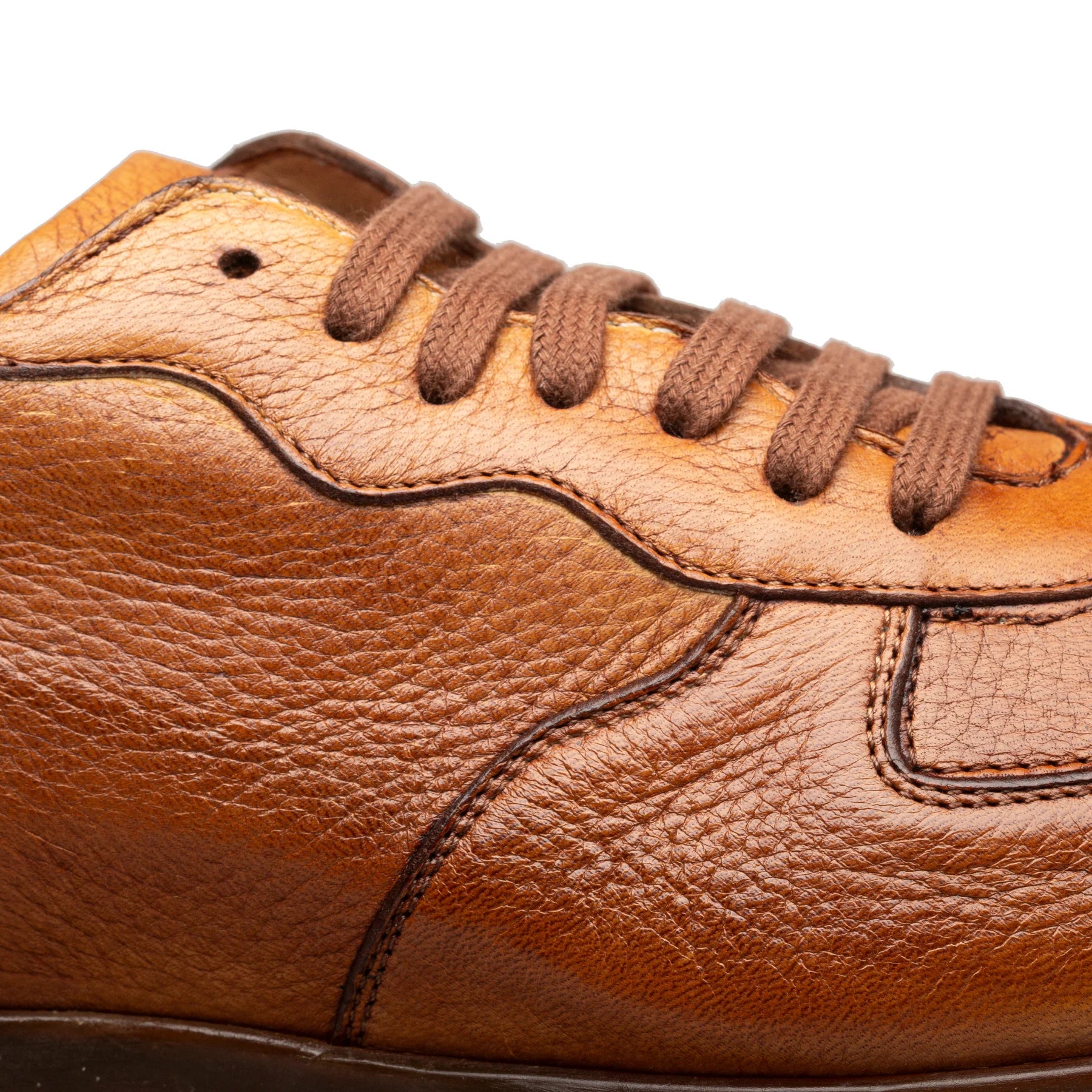 Mezlan Gerardo 21135 Cognac Deerskin Sneakers