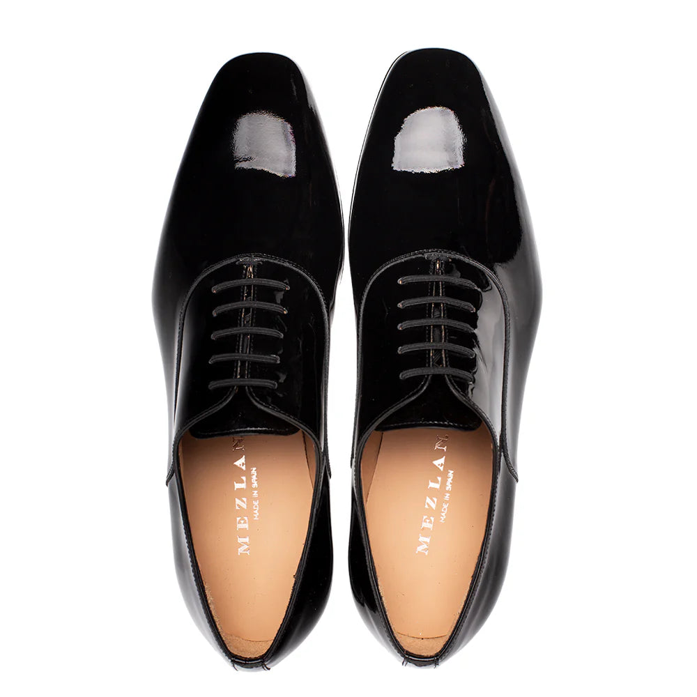 Mezlan Altea 21150 Black Plain Toe Oxfords