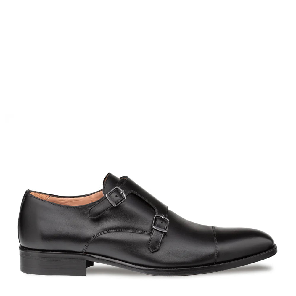 Mezlan Actore 21151 Black Double Monk Straps