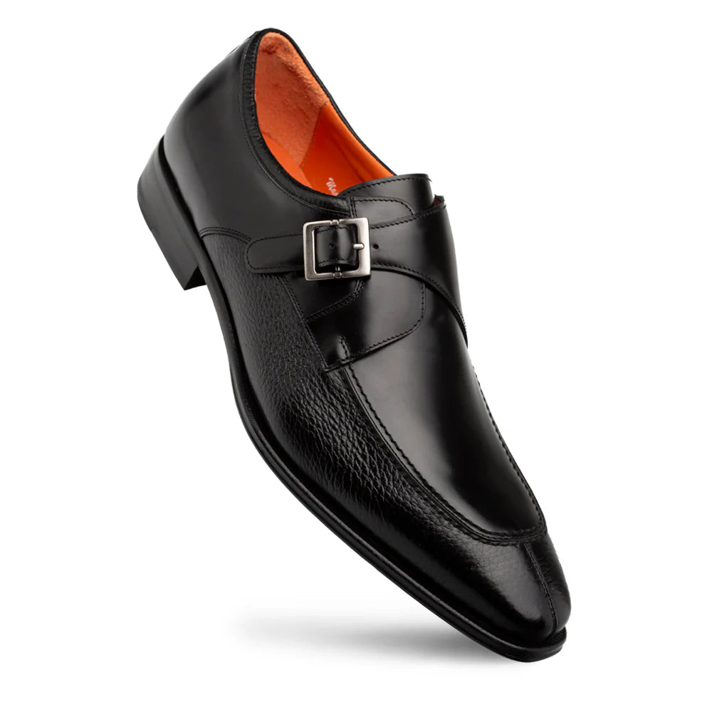 Mezlan Pego 21158 Black Monk Straps