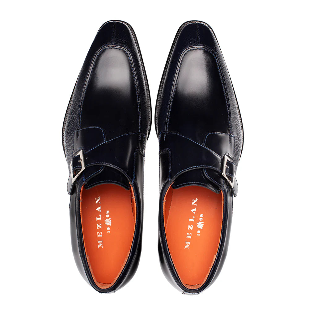 Mezlan Pego 21158 Blue Monk Straps