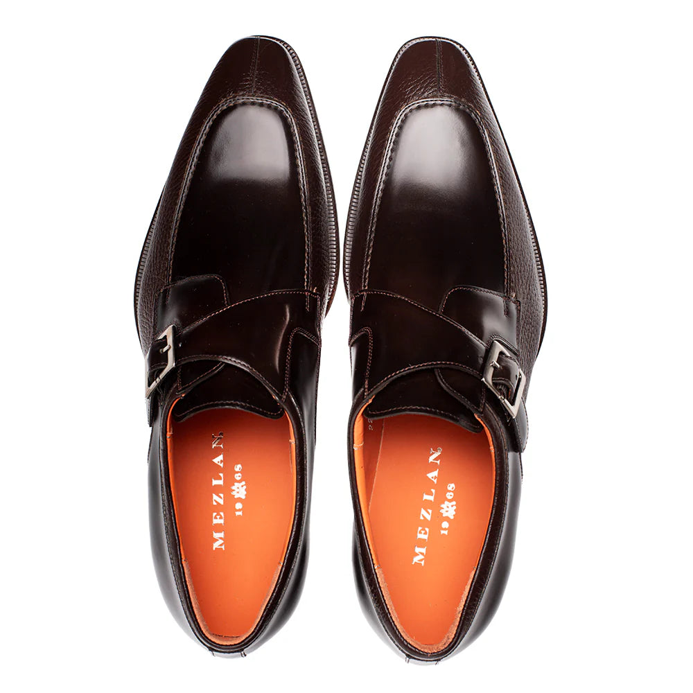 Mezlan Pego 21158 Brown Monk Strap