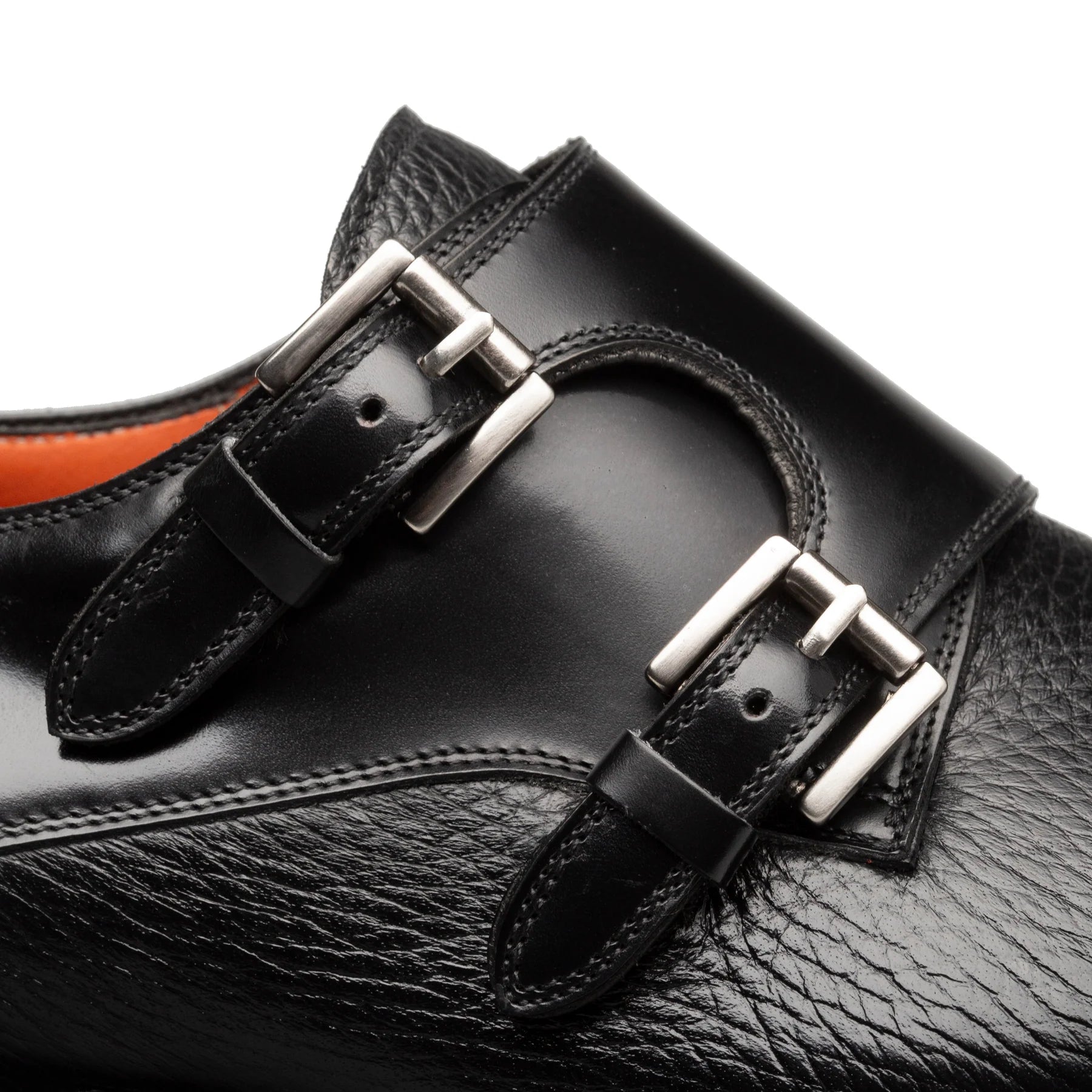 Mezlan Cantera 21189 Black Double Monk Straps