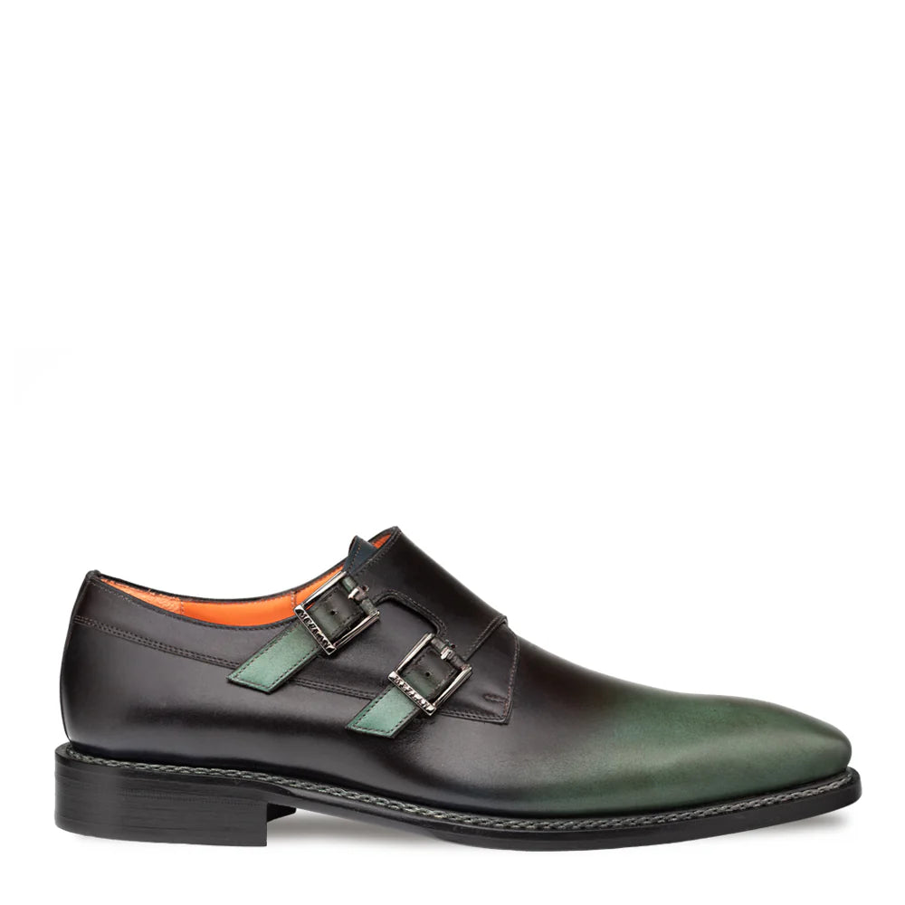 Mezlan Pintor 21244 Forest/Multi Multi-Tone Double Monk Straps