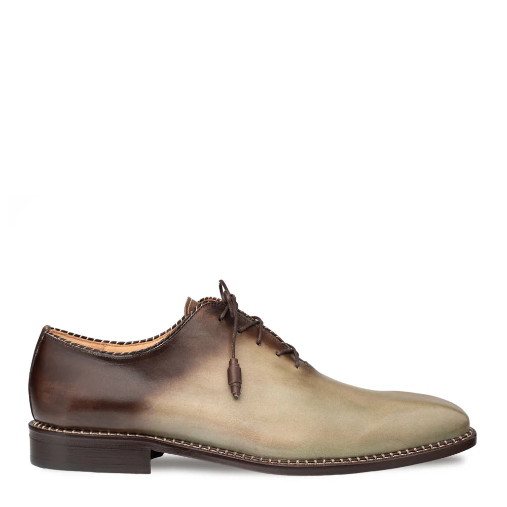 Mezlan Barbaro 21316 Olive/Mocha Two-Tone Oxfords