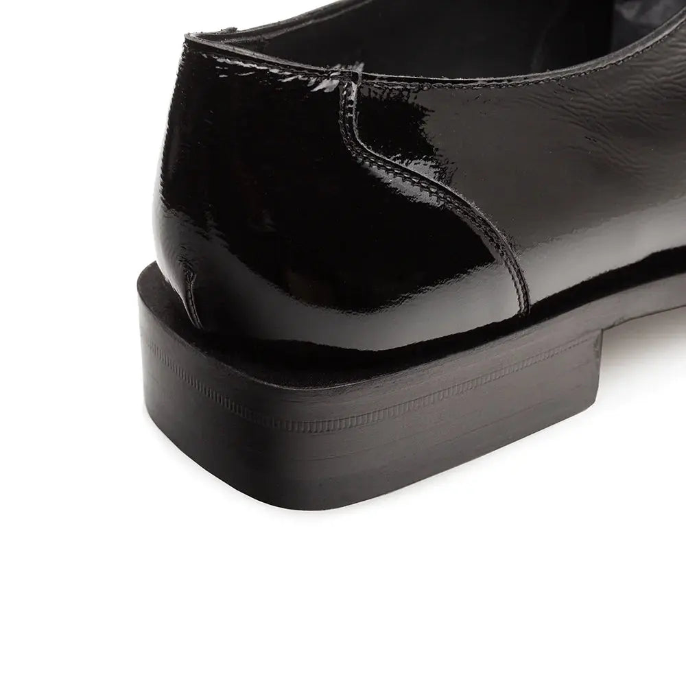 Mezlan Accola 21738 Black Genuine Leather Textured Slip On Loafers