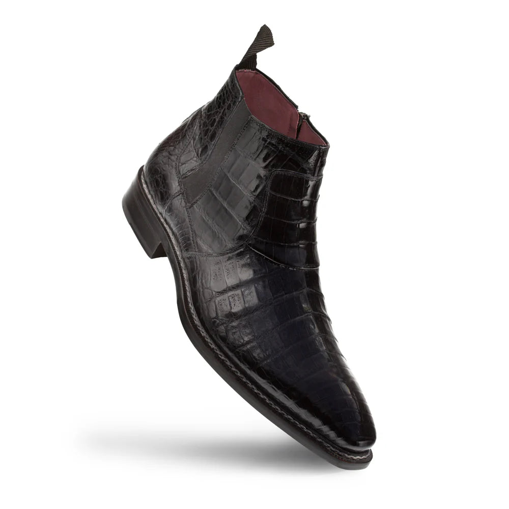 Mezlan Blackmore 4715-F Black Crocodile Boots