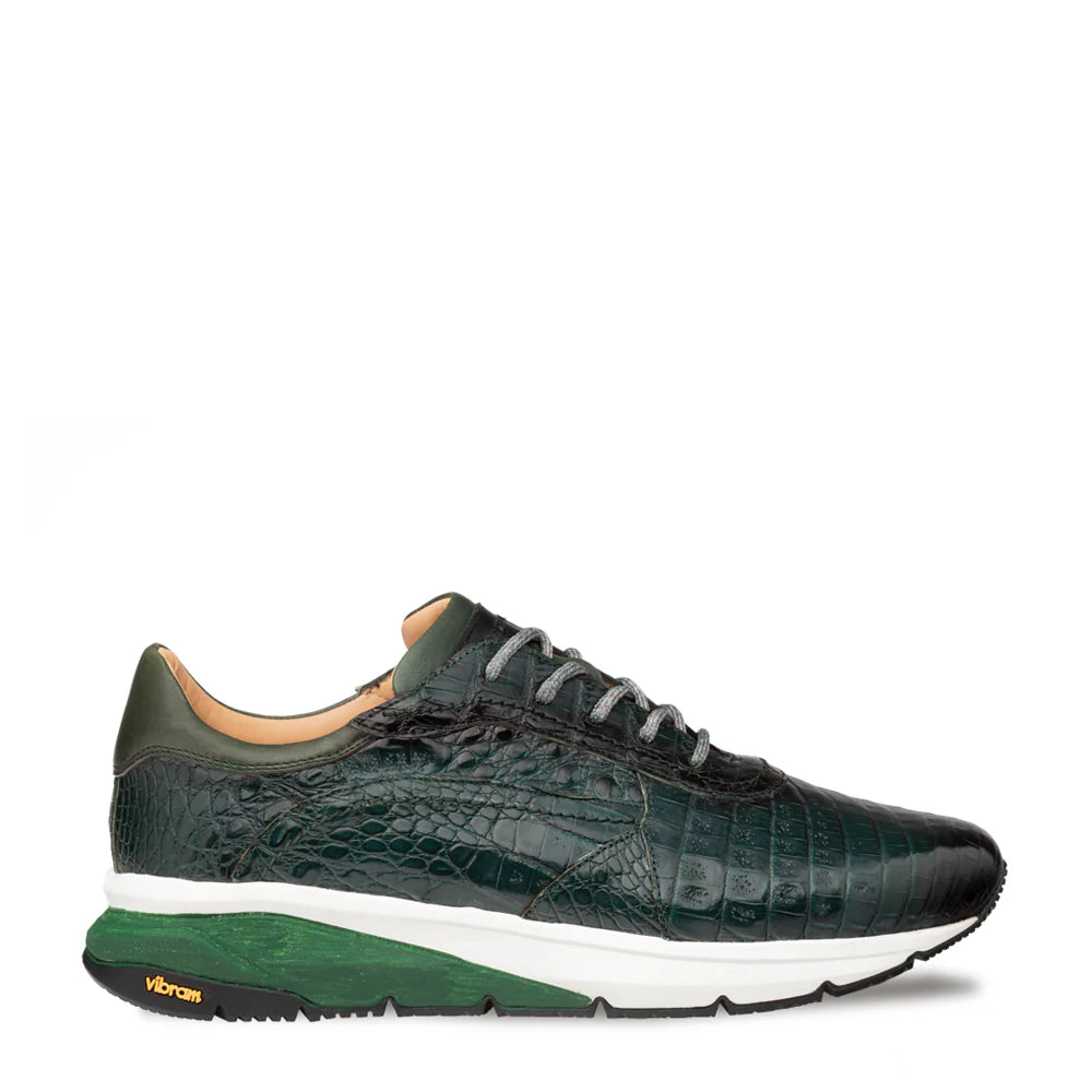 Mezlan Quevedo 50063-F Forest/Green Crocodile Sneakers